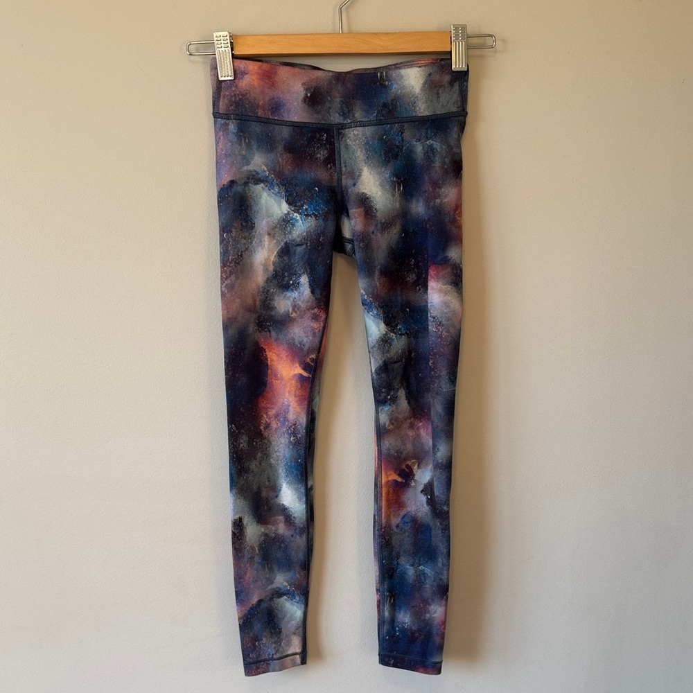 Galaxy Print Kids Leggings